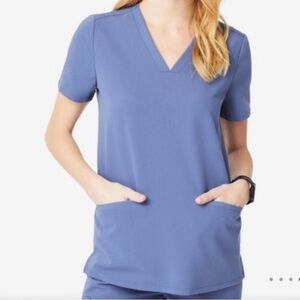 🌄 Figs Big Sky Women's Casma Scrub Top XL